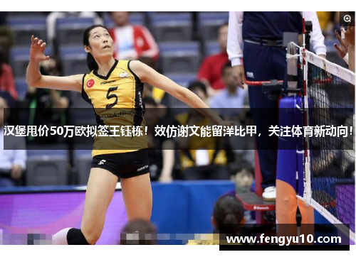 汉堡甩价50万欧拟签王钰栋！效仿谢文能留洋比甲，关注体育新动向！